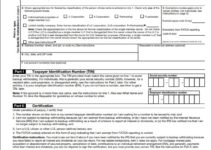 IRS W9 Form 2021 Printable
