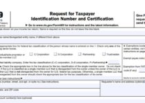 W9 Form 2021 Printable PDF IRS
